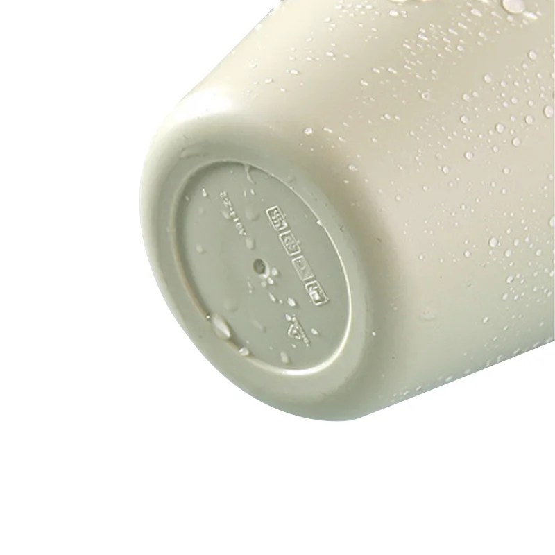 Новая креативная плотная круговая пластиковая одноцветная чашка для воды