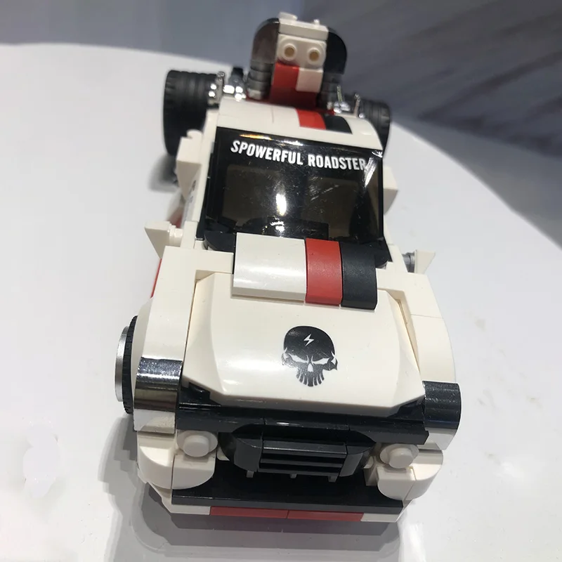 Конструктор скоростные чемпионы гоночный автомобиль MOC модифицированный