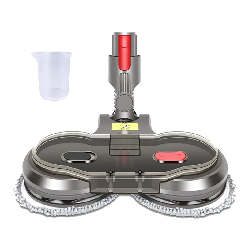 

Electric Rotary Mopping Head for Dyson V7 V8 V10 V11 Handheld Cordless Wet Dry Vacuum Cleaner W/ Water Tank/Cup Mop Pads