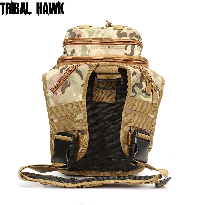 Многофункциональный нагрудный рюкзак на плечо тактическая водонепроницаемая