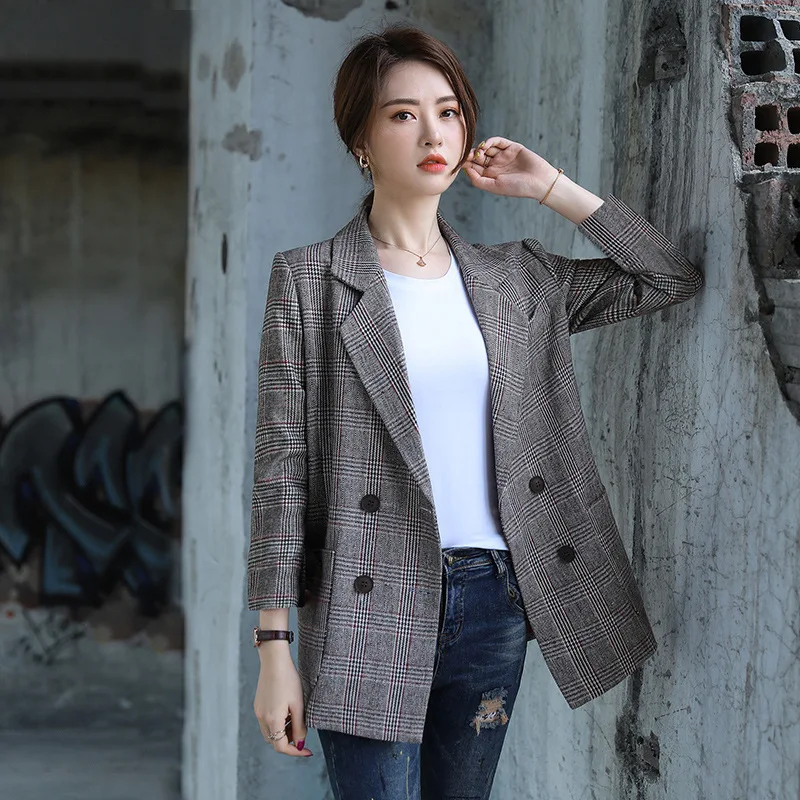 Высококачественная Свободная Женская куртка новый темпераментный женский