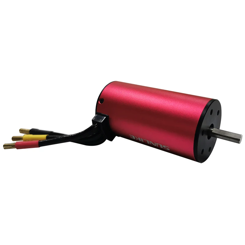 Sunlike RC автомобильные аксессуары 3670 2250KV 2650KV 2850KV 4 полюса бесщеточный двигатель для