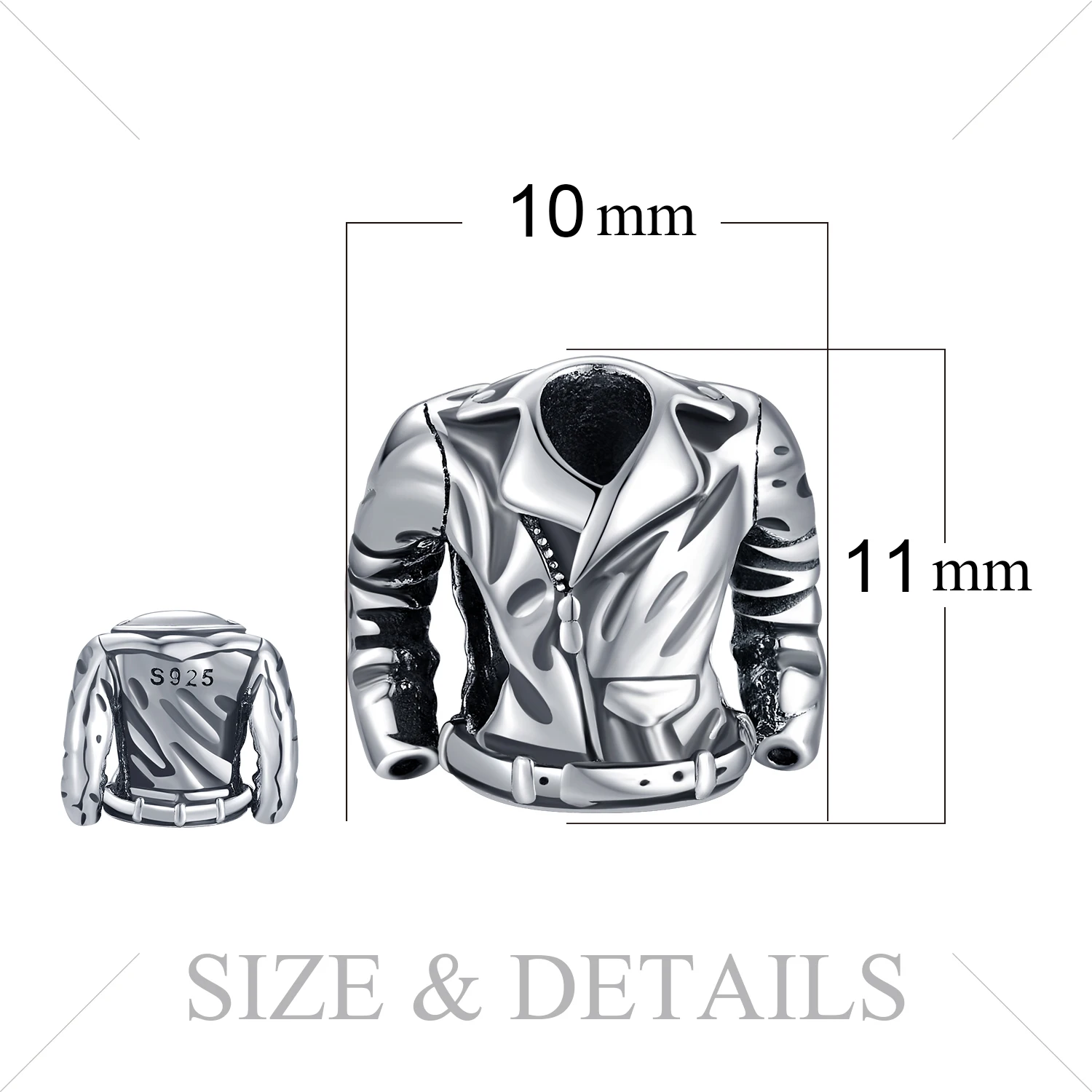 

JewelryPalace Motorcycle 925 Sterling Silver Bead Charms Silver 925 Original For Bracelet Silver 925 original For Jewelry Making