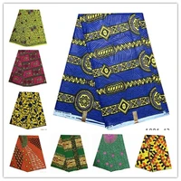 africa ankara prints batik pagne wax fabric african dress craft sewing textile 100 polyester high quality nigeria style 1001