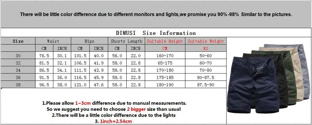 Шорты DIMUSI мужские хлопковые в стиле милитари свободные дышащие пляжные Джоггеры