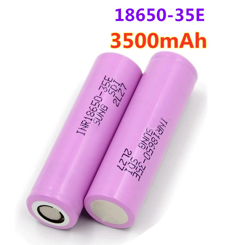 100% Оригинальная Аккумуляторная батарея 18650 35E INR18650-35E 3500mAh 25A | Электроника