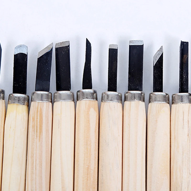 12 шт. инструменты для резьбы по дереву деревянный ремесло самолёт керамический