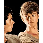 Картина по номерам Бегущий в лабиринте - Томас и Ньют, 40 х 50 см