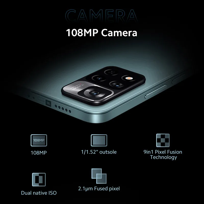 Смартфон Xiaomi Redmi Note 11 Pro 128 ГБ/256 ГБ Dimensity 920 5160 мАч 67 Вт Быстрая зарядка 6 'ɺMOLED 108MP