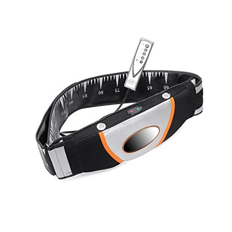 Подогреваемый вибрирующий пояс для сауны. Утягивающие ремни массажа. Массажный