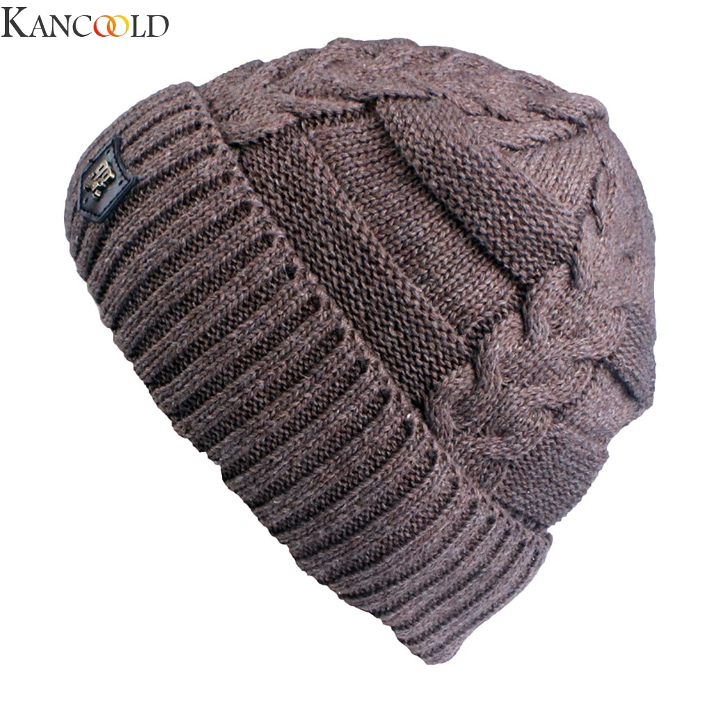 KANCOOLD женская зимняя шапка Повседневная Хип хоп шапочки шапки вязаные крючком