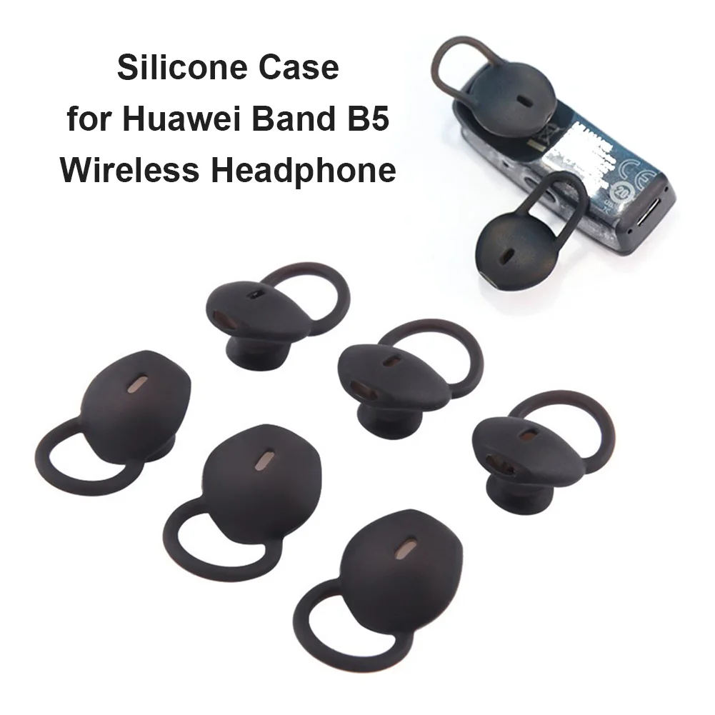 

3pcs Silicone Ear Hook Earbuds Tips for Huawei Bracelet B5 Headset Sleeve