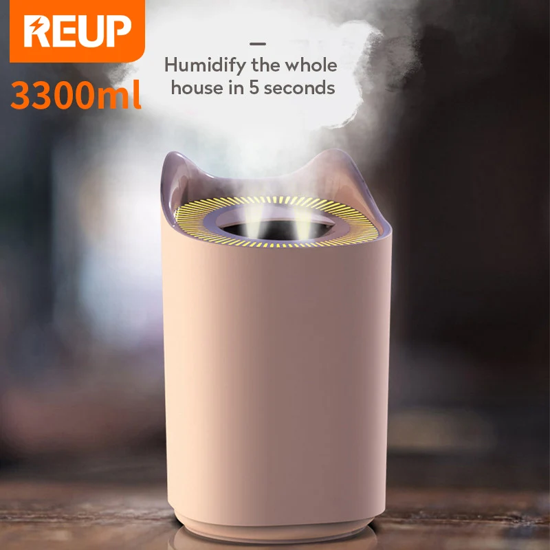 Увлажнитель воздуха ультразвуковой с двумя насадками л | Бытовая техника