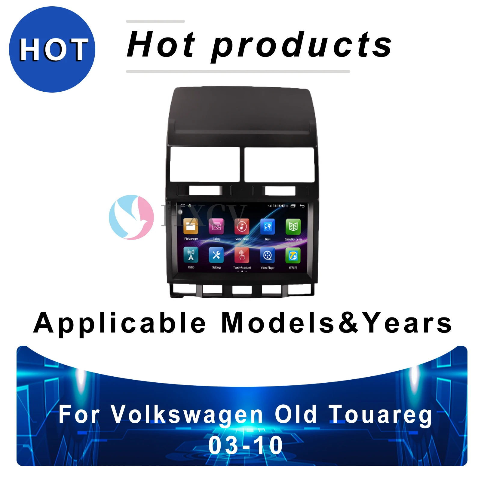 

Smart Android Car radio For Volkswagen Old Touareg 2003- 2010 gps navigator for car 4G car radio with bluetooth DAB+ Carplay