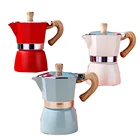 Итальянская кофемашина, эспрессо, Перколятор, горшок, Мока, уличная варочная панель, инструменты для кафе, кофейный голубой гейзер, кофеварка для дома