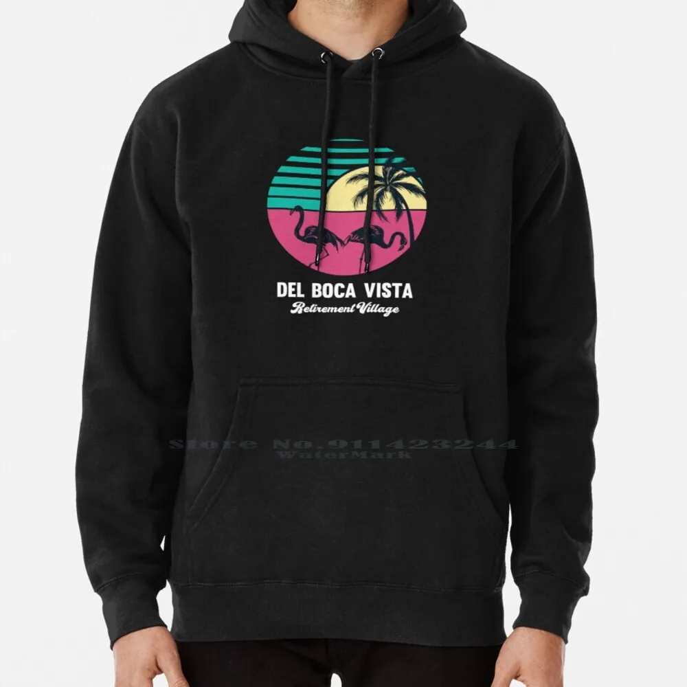 

Del Boca Vista | Retirement Village Hoodie Sweater 6xl Cotton Del Boca Vista George Jerry Seinfeld Retirement Village Women
