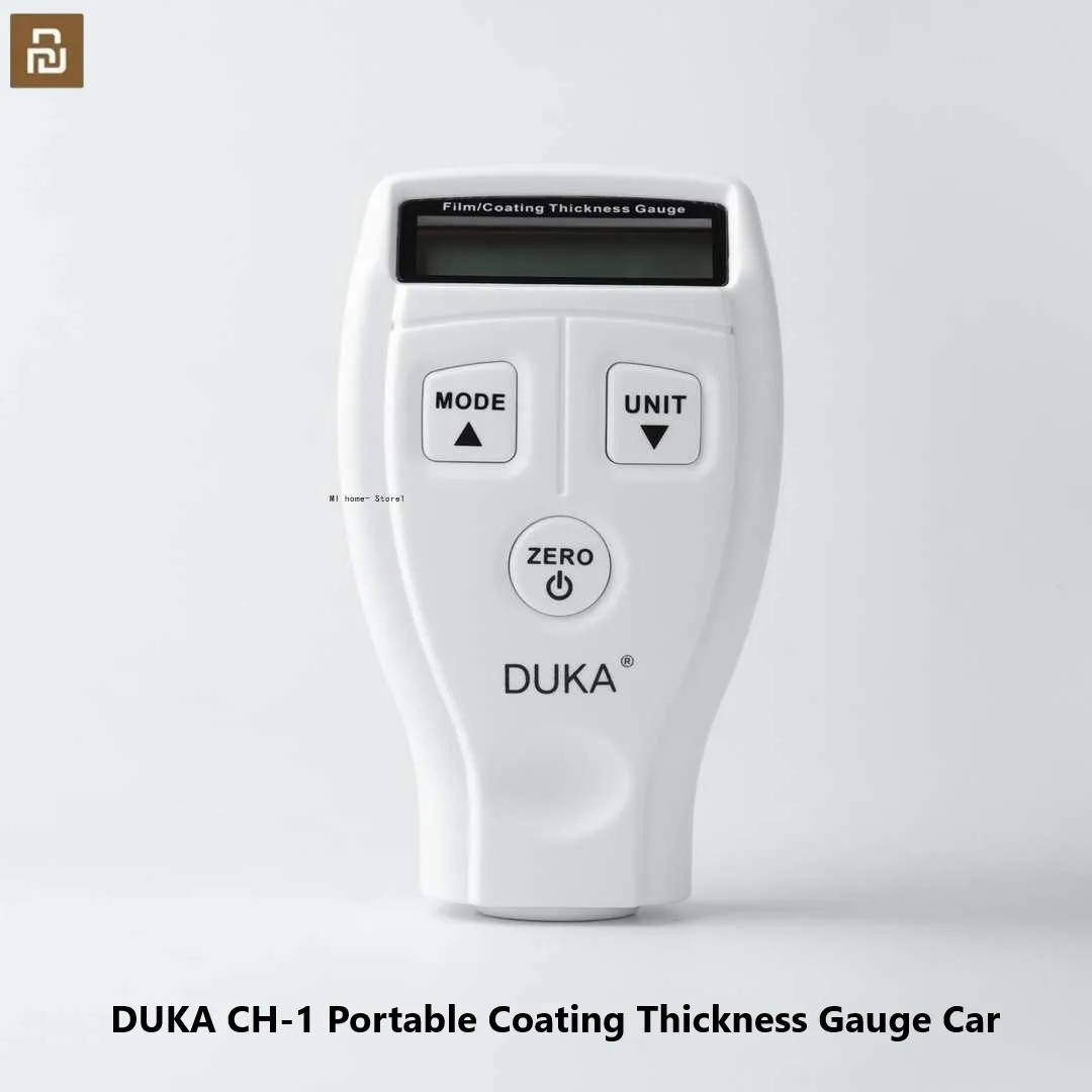 

Портативный измеритель толщины покрытия Mijia DUKA, инструмент для измерения толщины лакокрасочного покрытия автомобиля, подложка с автоматич...