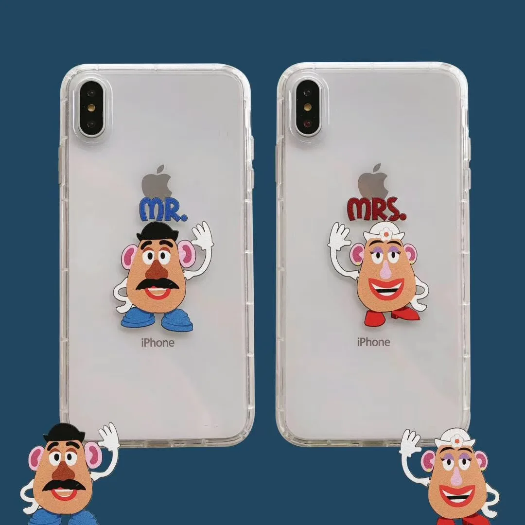 США аниме-игрушка история Mr. Potato головной телефон чехол для iPhone 11 Pro Max X XS Xr 7 8 6 6s Plus