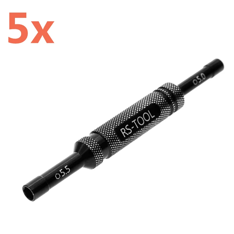 

5Pieces Model RC Cars Repair High Quality Tool Parts Accessories 5.0MM 5.5MM Disassembly Sleeve For M3 Nut M2 Nut