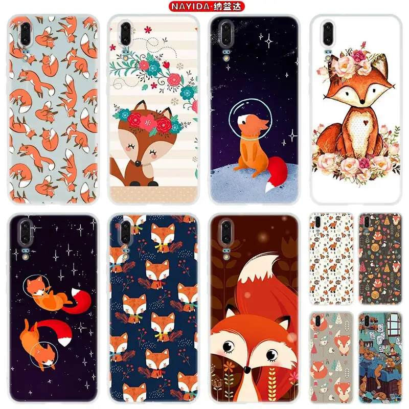 Чехол для телефона Huawei P40 P10 P20 P30 Lite Plus Pro P8 P9 P Smart Z 2019 чехол Star Fox Space Moon Universe