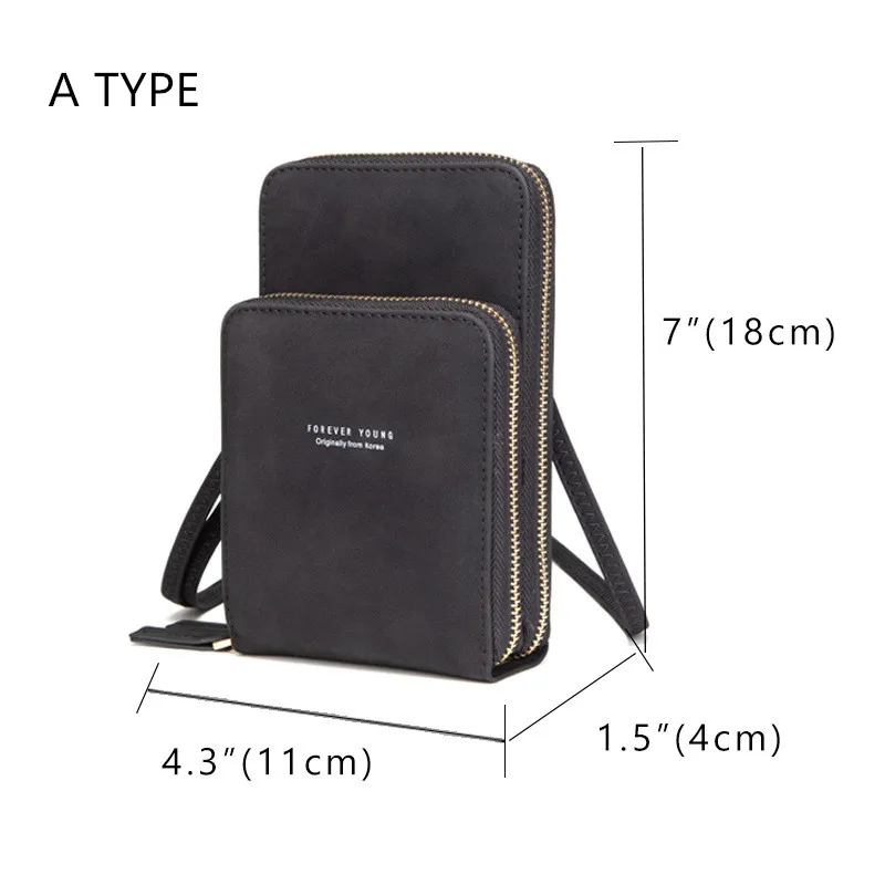 Прямая поставка красочная сумка для мобильного телефона модная повседневная