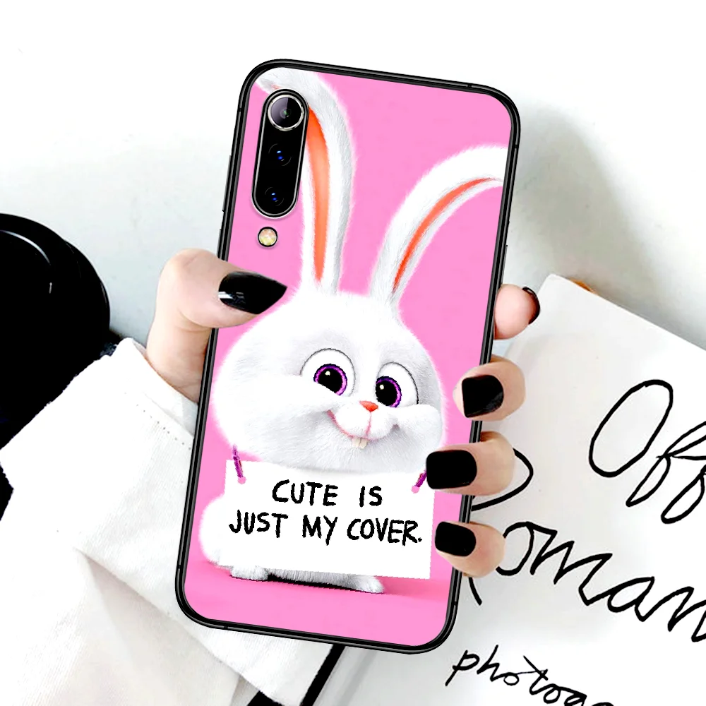 

Cartoon Secret Life Of A Pet Phone Case For Xiaomi Mi Note 10 A3 9 MAX 3 A2 8 9 Lite Pro Ultra black Bumper Soft Prime Trend