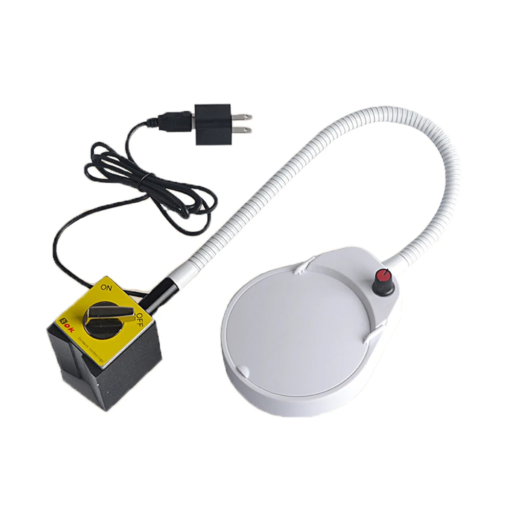 3x10x 8x15x or 5x Illuminating Industrial Magnifier with Magnetic Base for Electronics Inspection Magnifying Lamp | Инструменты