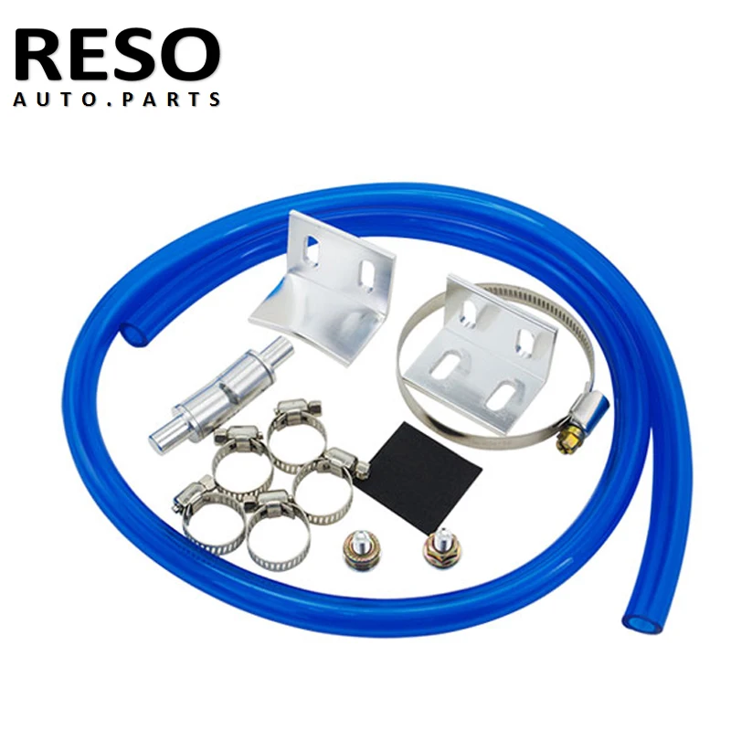 RESO 350ML алюминиевый гоночный маслоуловитель/круглый резервуар для турбо масла