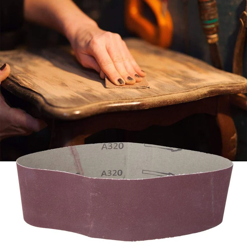 

10 Pieces 915X50mm Abrasive Sanding Belts for Wood Soft Metal Grinding Polishing