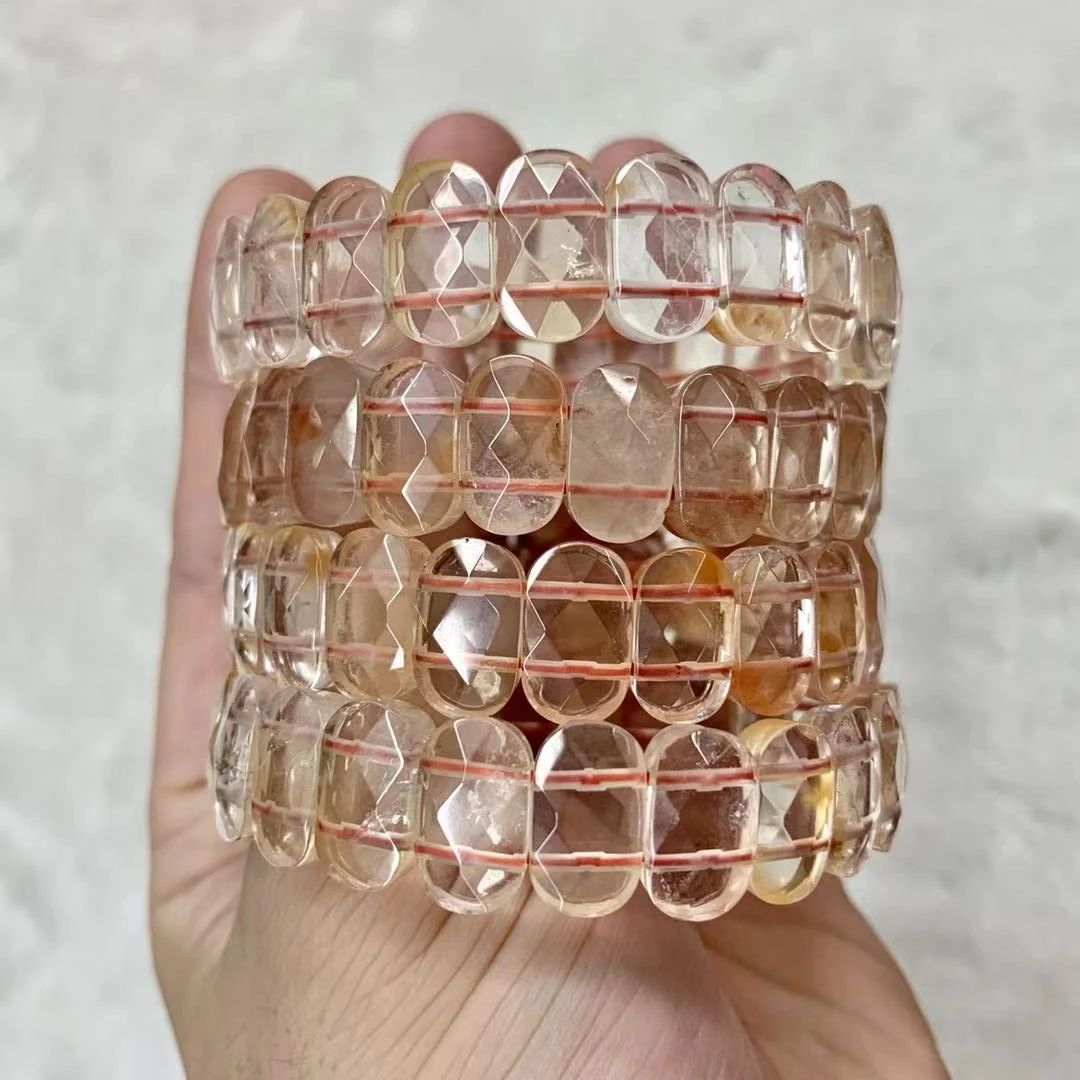 

natural Venus Crystal stone beads bracelet natural energy stone bangle charming jewelry for woman for gift