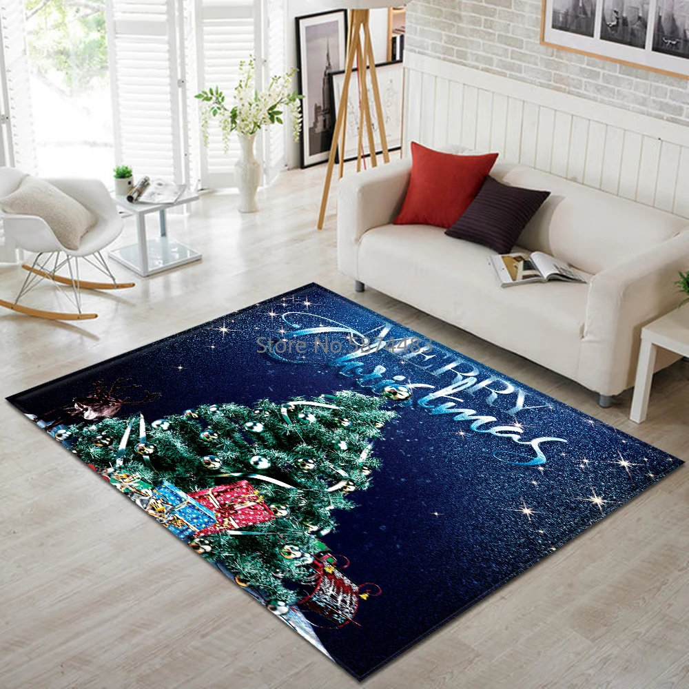 Ковер для гостиной с рождественским принтом Детский ковер украшение детской