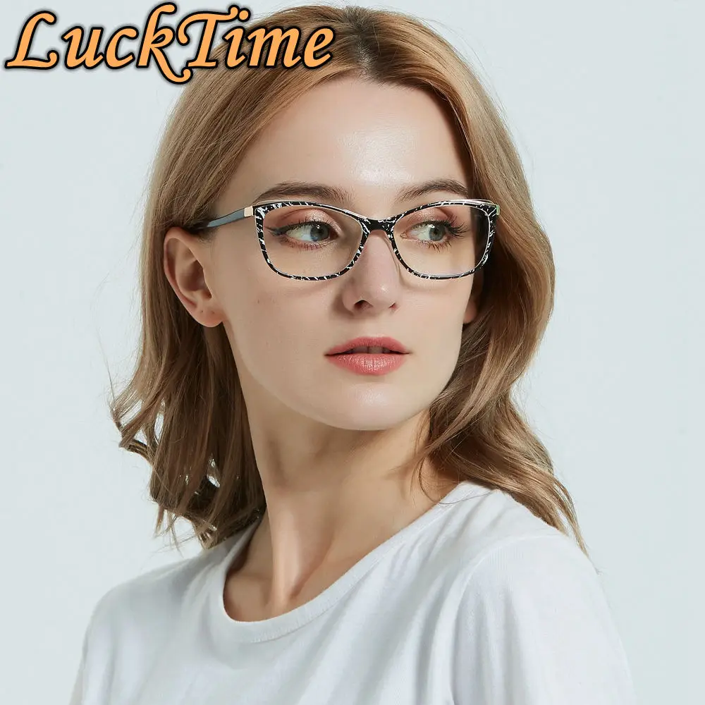 Женская оправа для очков LuckTime Ретро стиль квадратная близорукости 5069|Женские