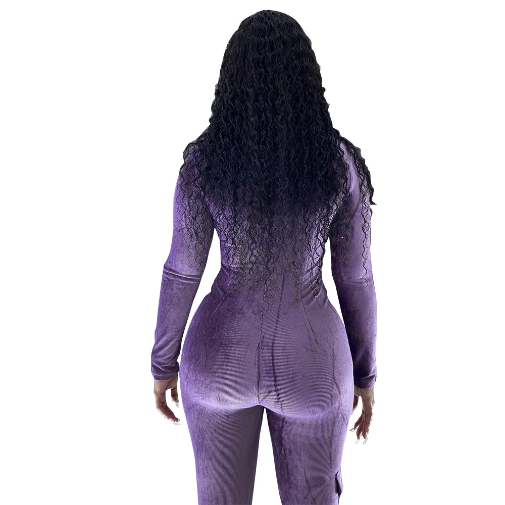 

Women One Piece Jumpsuit New Style Printed New Style Trousers Sexy Ladies