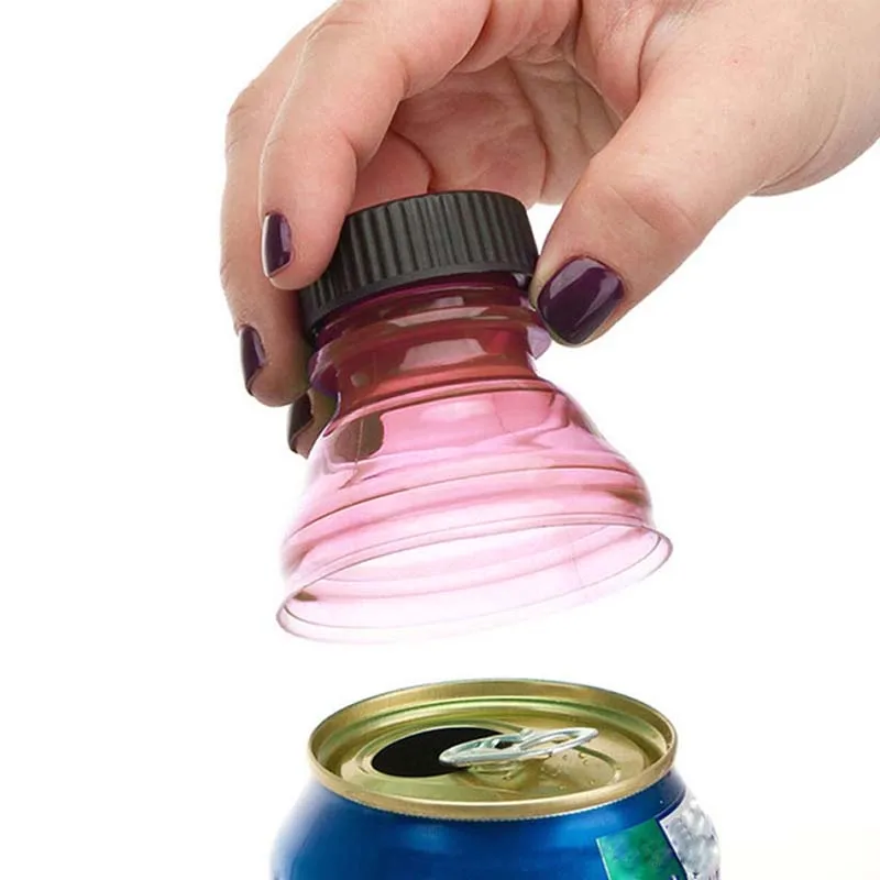 2019 6 шт Soda Saver Pop Beer Beverage Can Cap Flip eco-friendly Bottle Top Lid Container Protector Snap On Quicksand Insulated | Дом и сад