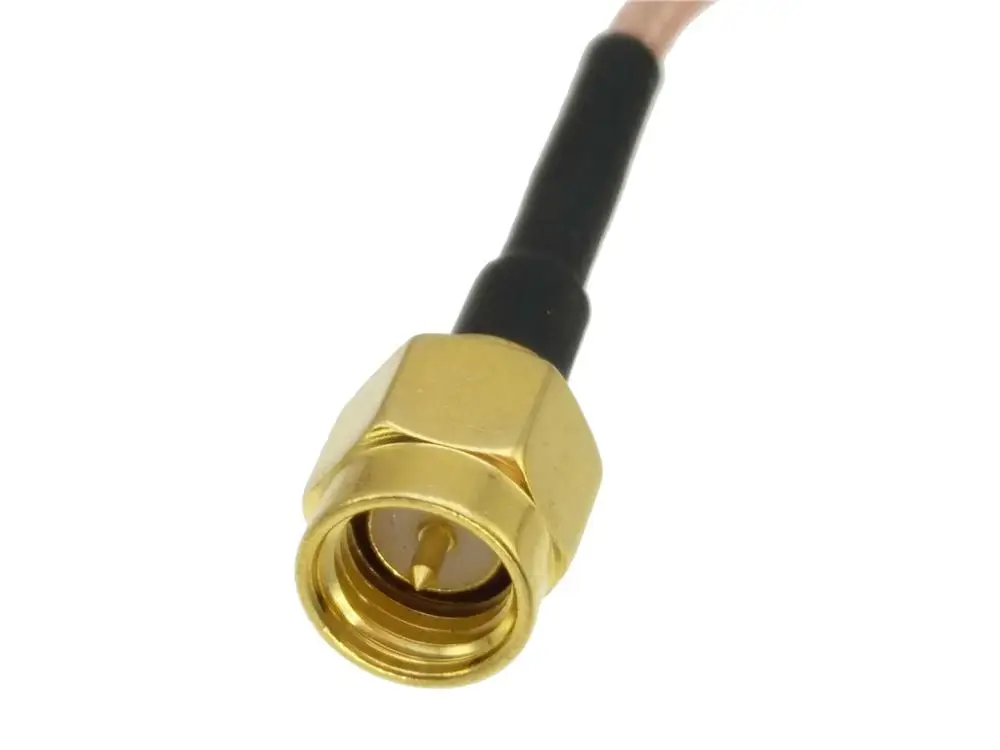 1Pcs RG316 SMA Male Plug to MMCX Right angle Connector RF Coaxial Jumper Pigtail Cable For Radio Antenna 4inch~5M | Обустройство дома