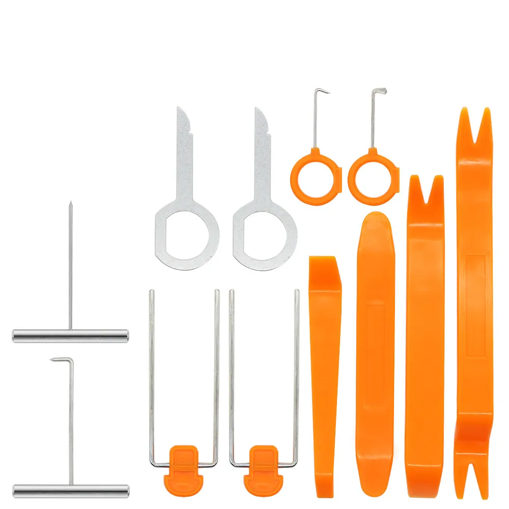 4 шт 7 шт. 12 автомобильное радио удаления набор инструментов Авто Дверной зажим