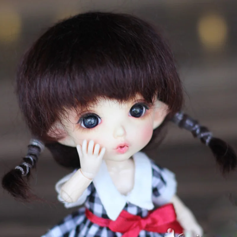 1/8 BJD кукла парик милый прекрасный мохер для куклы волос парик|Куклы| |