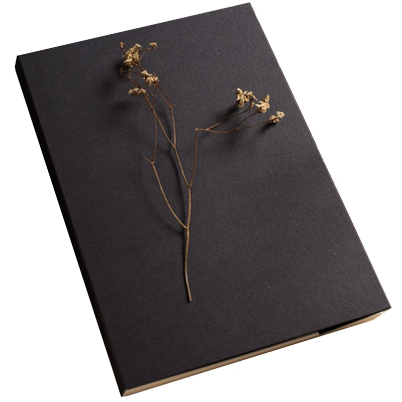 Черная карта Эскиз Арт маркер эскиз книга используется для рисования Ретро