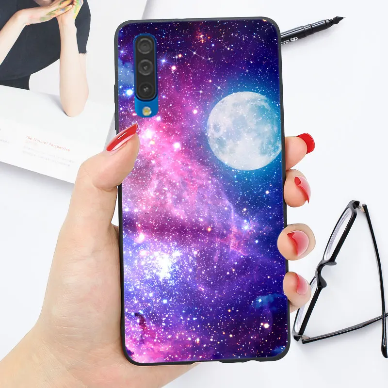 OO15 Чехол для samsung A50 A10 A20 A20e A30 A40 A70 чехол силиконовый мягкий чехол Яркий глянцевый чехол - Цвет: OO15