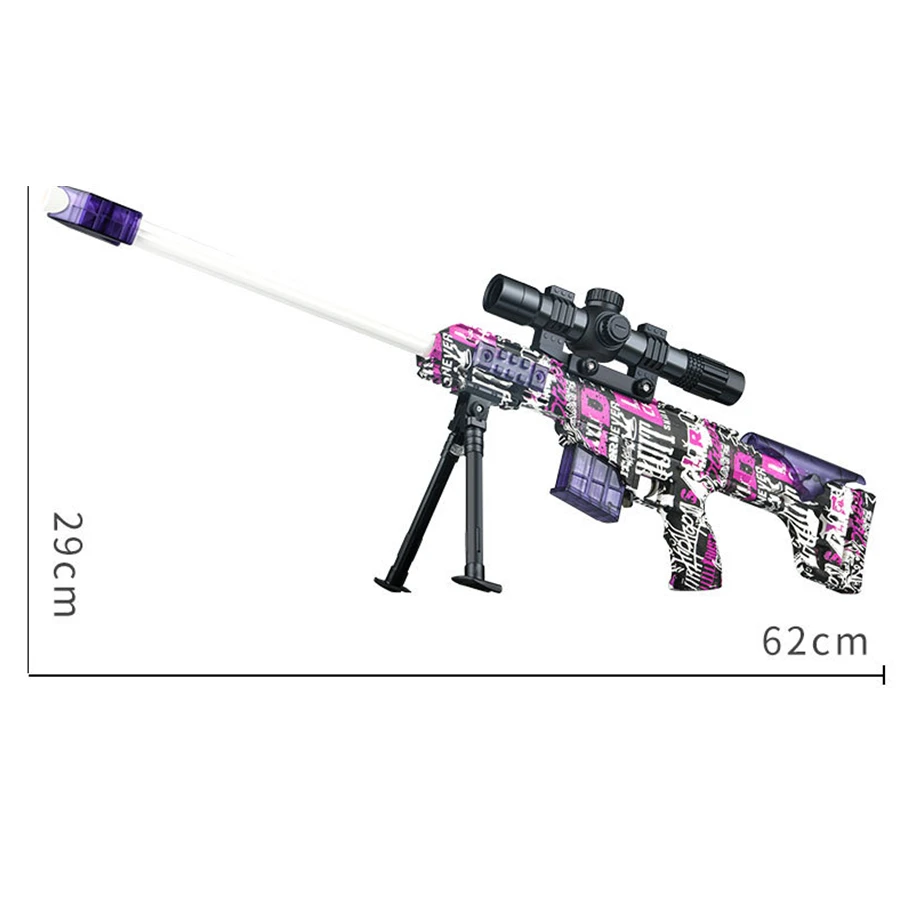 Снайперская винтовка Barrett ручной игрушечный пистолет-бластер из ЭВА мягкие