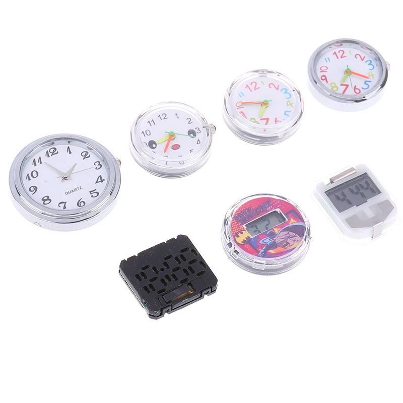 Новые часы с кварцевым механизмом вставка римскими цифрами Белый Уход за кожей