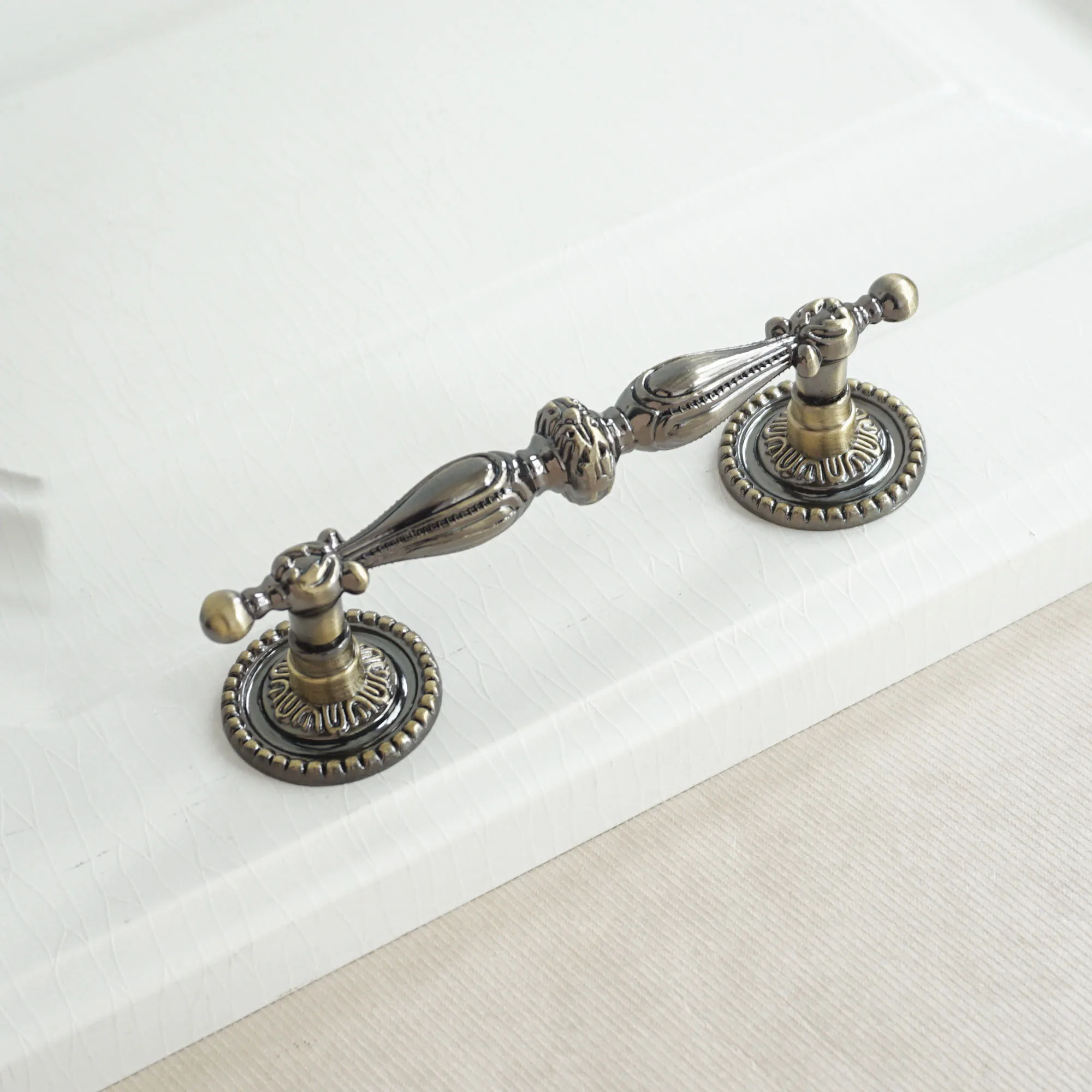 Винтажная ручка для телефонного шкафа выдвижной ящик антикварная бронзовая