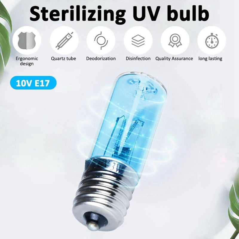 5 упаковок в дополнение к лампе с клещами бактерицидная лампа УФ постоянного тока