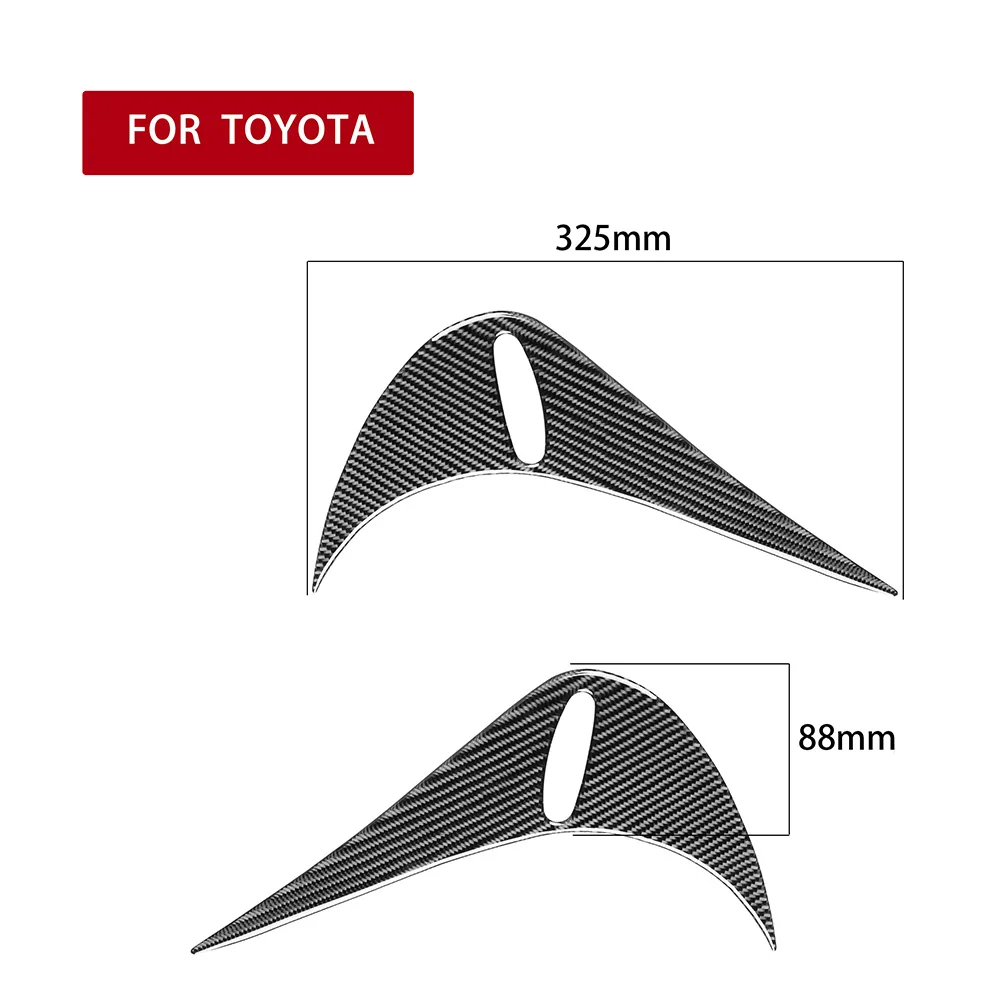 

Carbon Fiber Taillight Eyelids Tail Light Decorative Stickers for Toyota GT 86 Subaru BRZ 2012-2016 Car Exterior Accessories