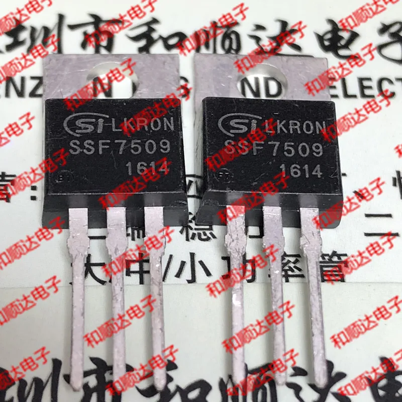

10 шт./лот SSF7509, новый запас TO-220 80V 80A