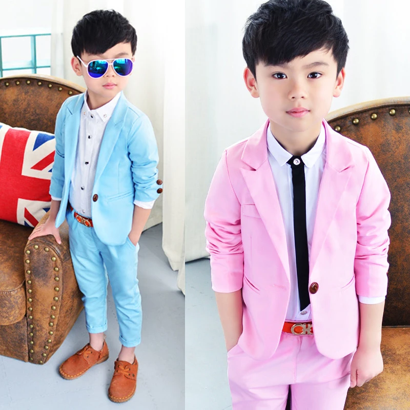 Детское платье с цветочным рисунком для мальчиков формальный костюм комплект из