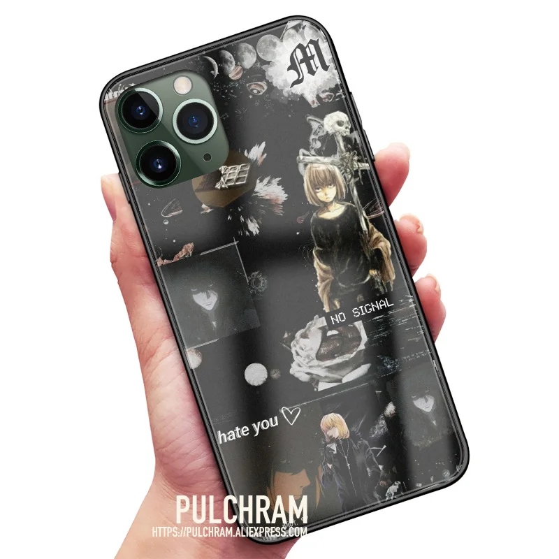 Mihael Kehll Mello аниме-стекло мягкий силиконовый чехол для телефона iPhone SE 6s 7 8 Plus X XR XS 11 12