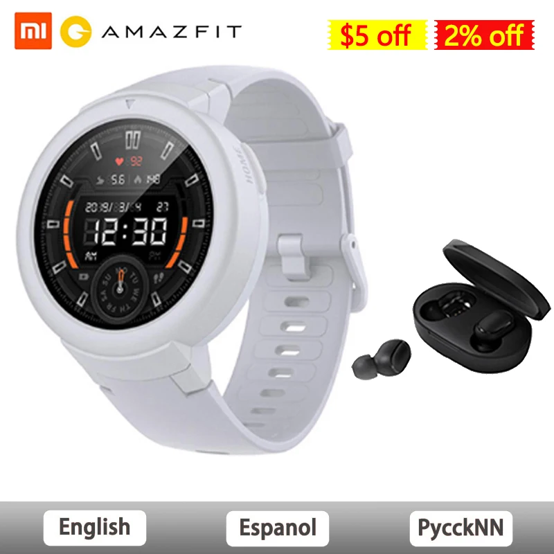 AMAZFIT Verge Lite Смарт часы глобальная версия IP68 Водонепроницаемые мульти спортивные