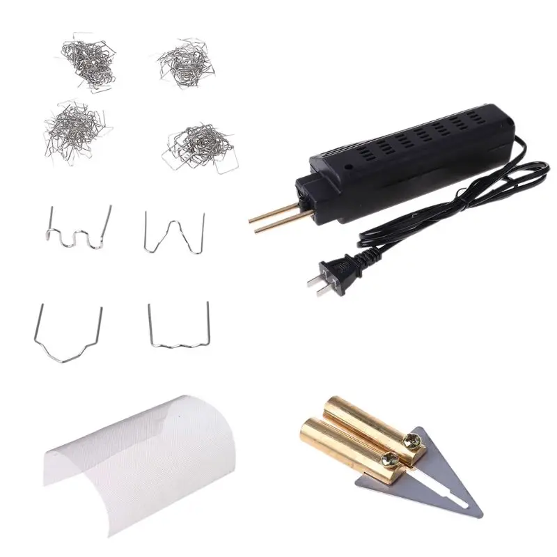 

X7AE Stapler Bumper Fairing Welding Plastic Repair Kit Welder Staple Car
