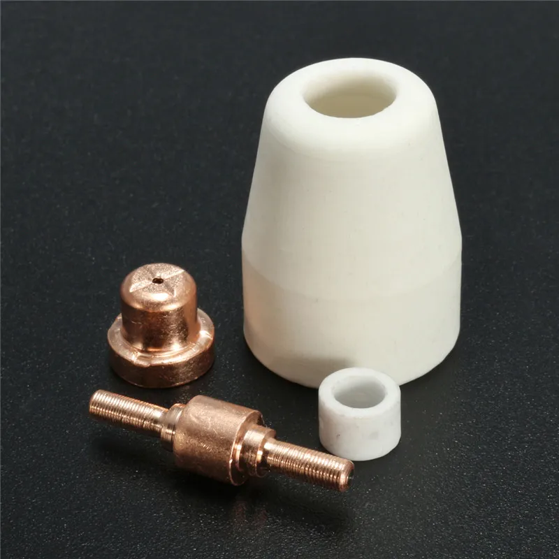 

32pcs PT 31 LG-40 40A Standard Size Plasma Cutting Torch Cutter Consumables Extended TIP Nozzles Electrode